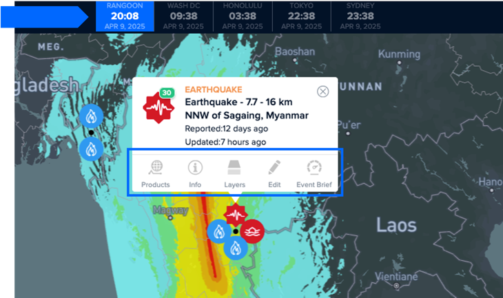 A screenshot of a map Description automatically generated